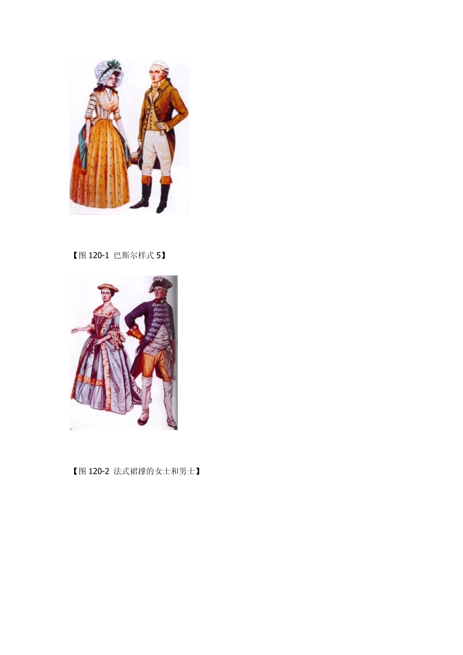 古代西洋服饰——洛可可时期的服装_第3页