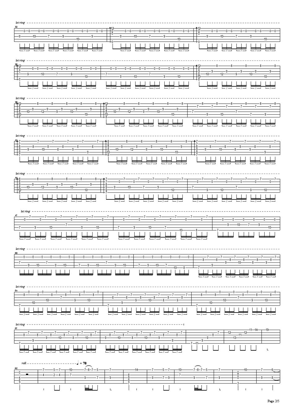 古典吉他独奏曲8首_第2页