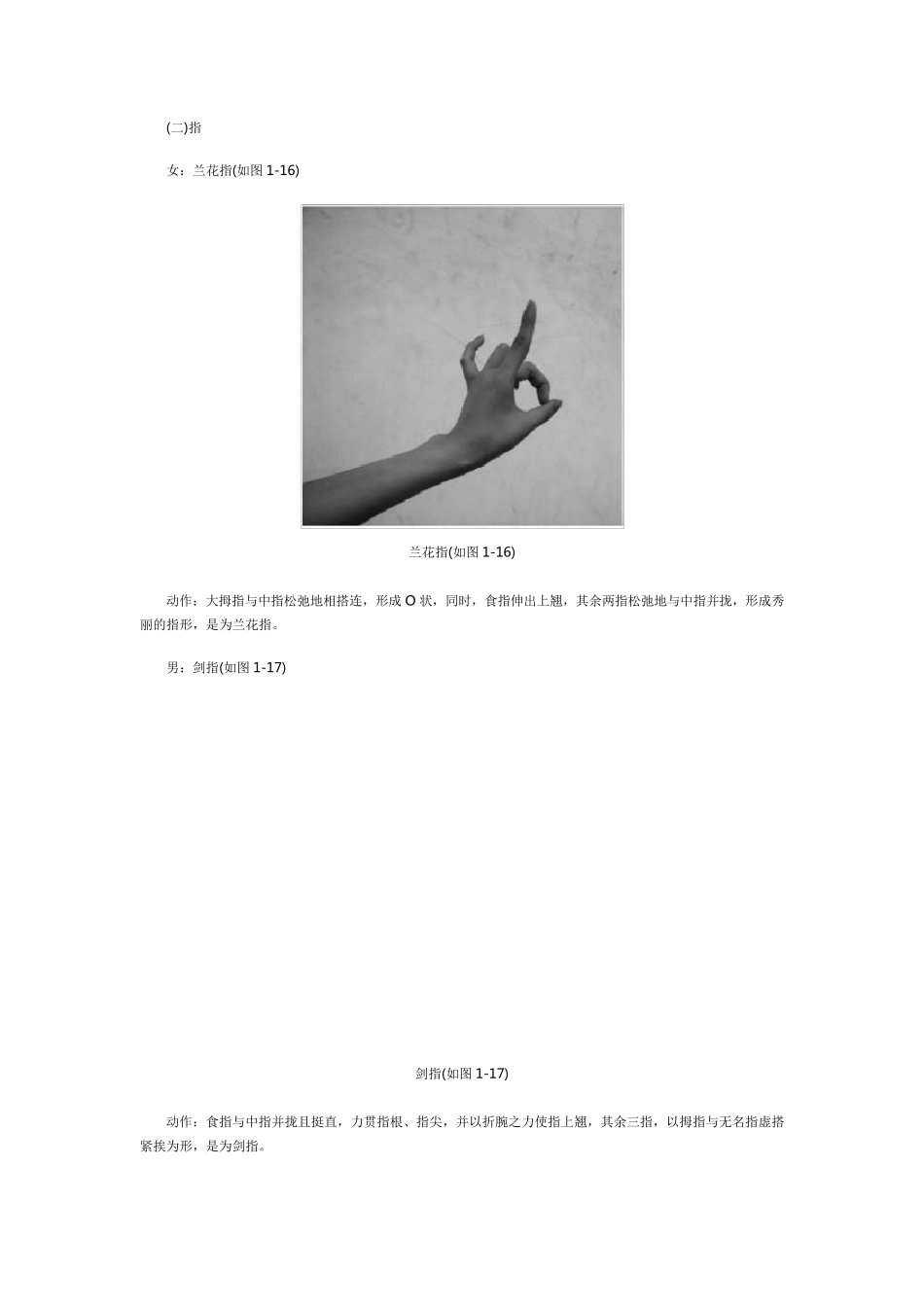 古典舞手形、手位与舞姿_第2页