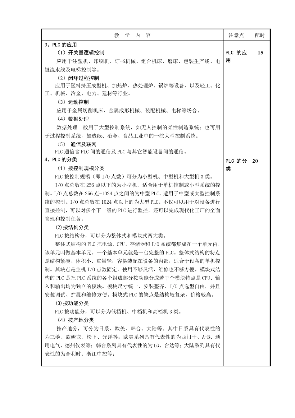 可编程控制器教案_第2页