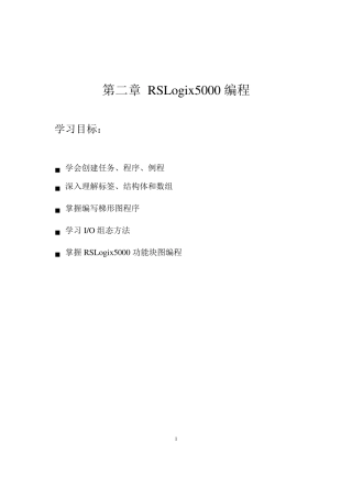 可编程控制器罗克韦尔RSLogix5000介绍