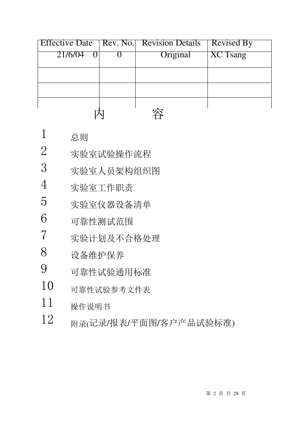可靠性测试手册_第2页