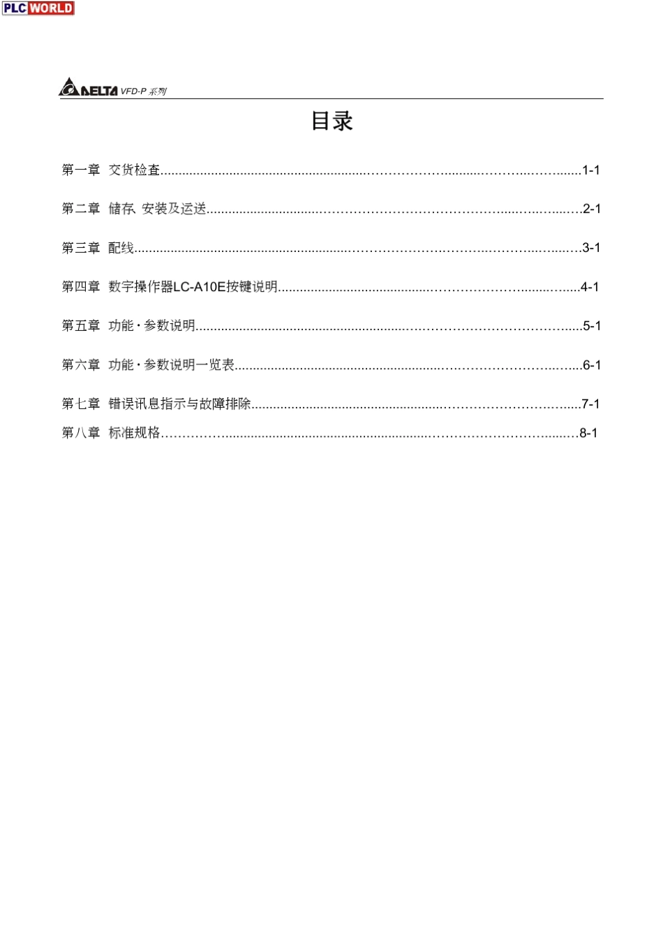 台达vfdp变频器(AMD)使用说明书_第3页