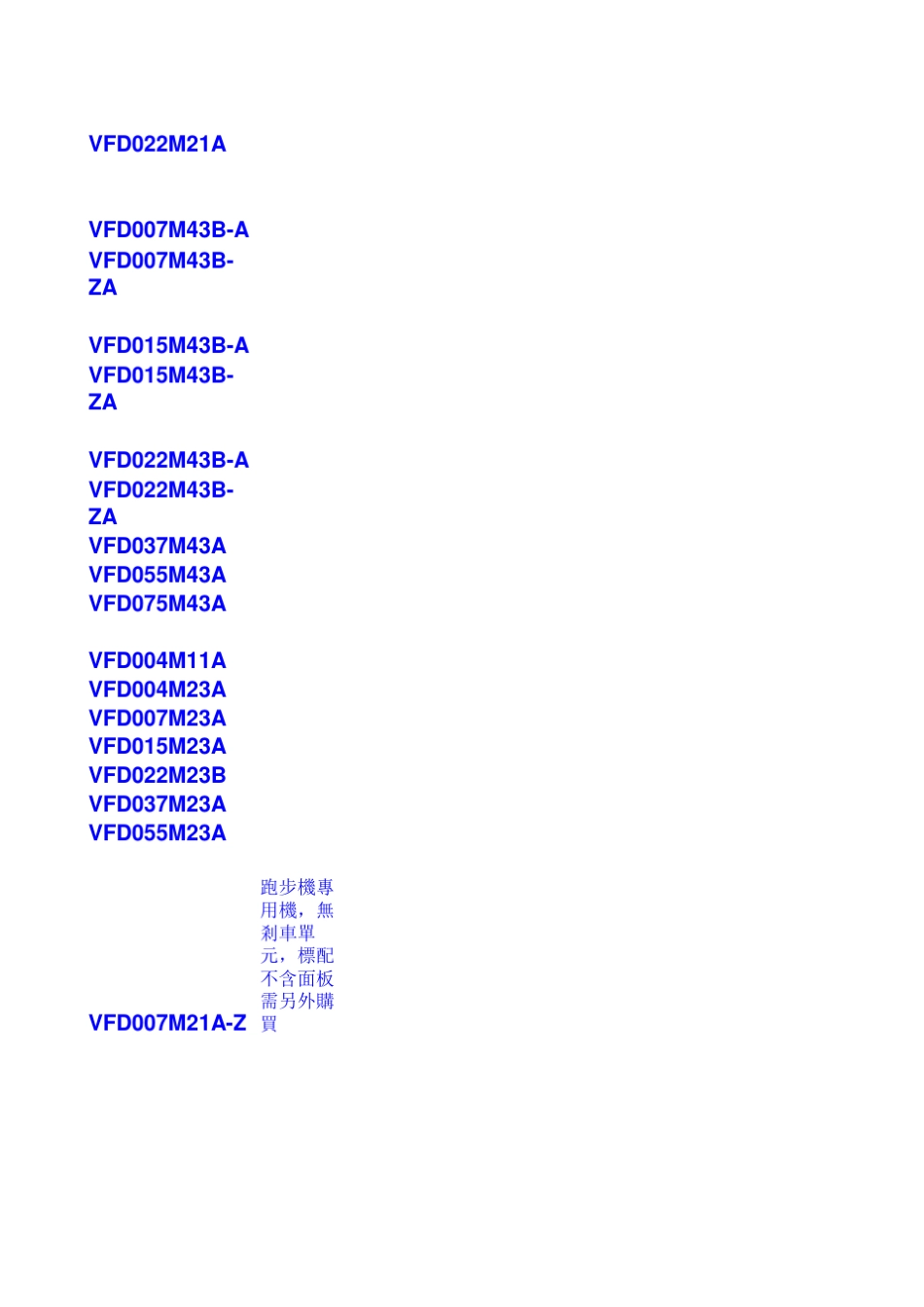 台达变频器型号选择_第2页