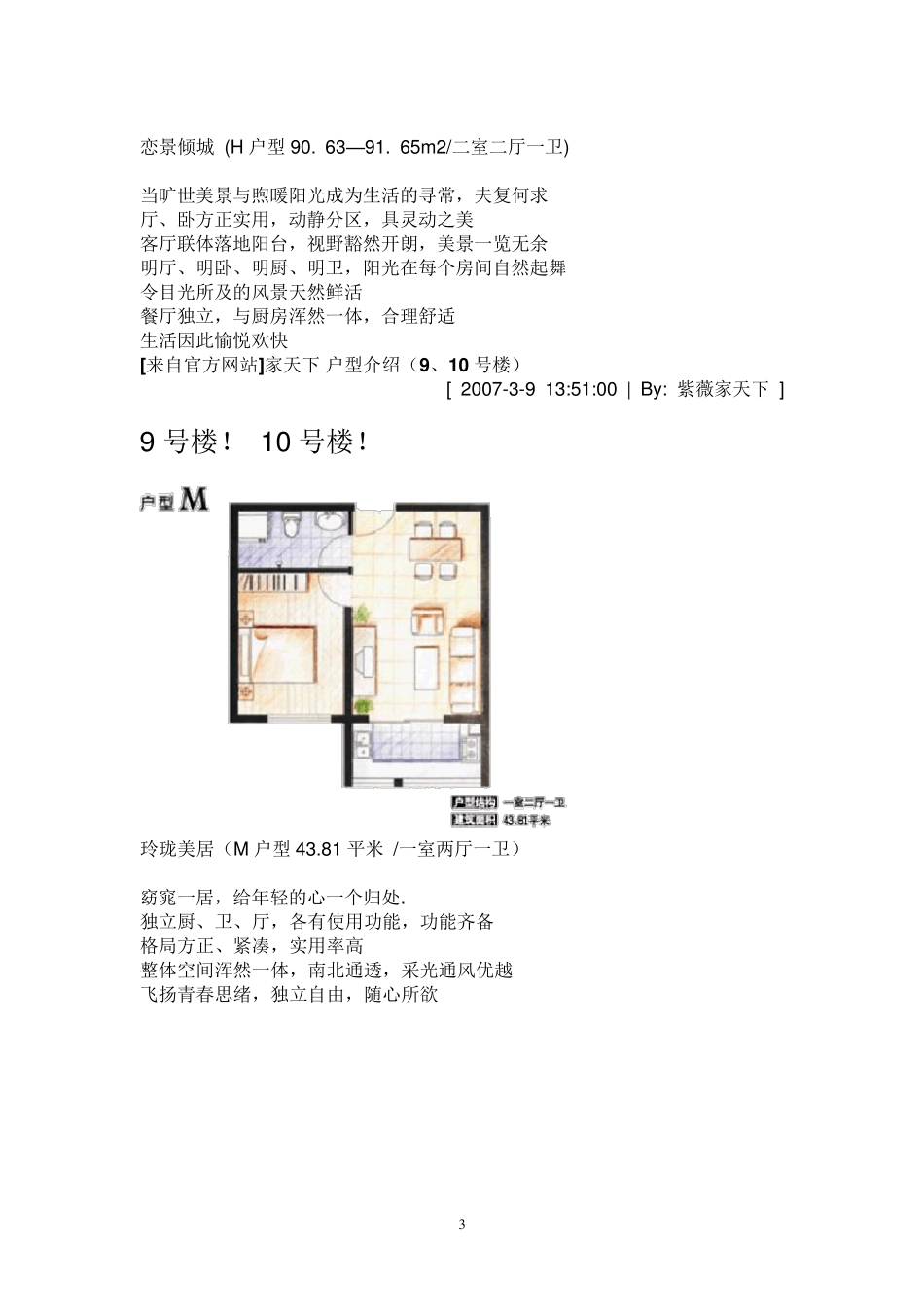史上最全房地产户型说辞文案_第3页