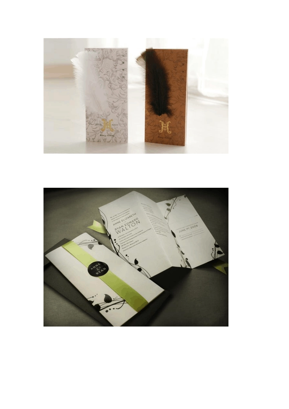 史上最漂亮的婚礼请柬设计创意无处不在呀_第3页