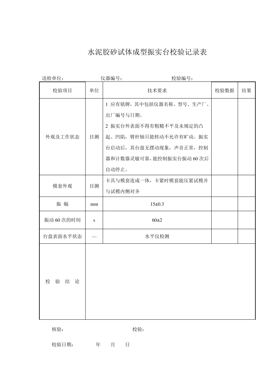各仪器设备校验记录表_第3页