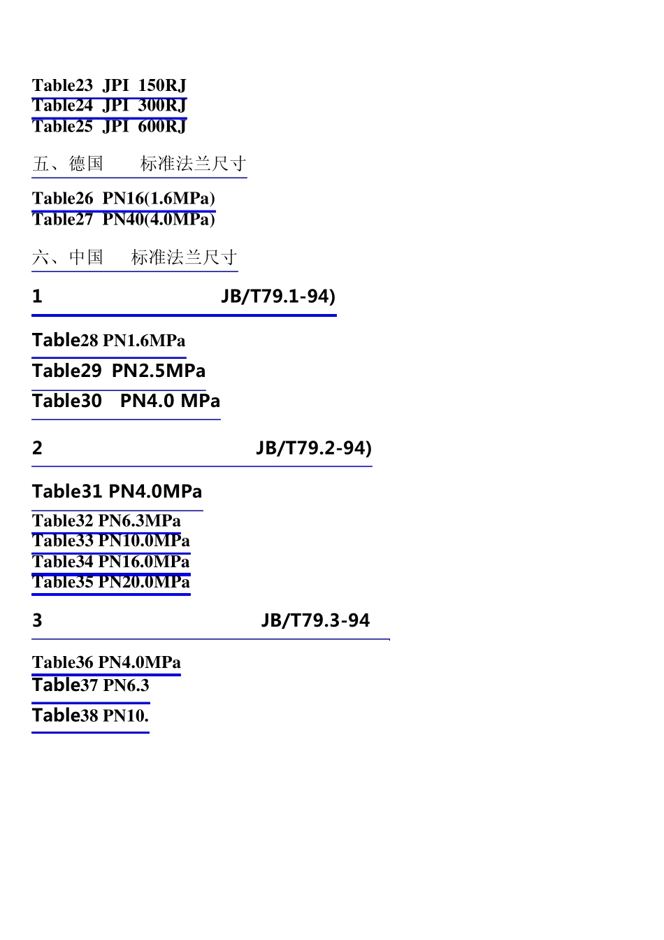 各国法兰标准尺寸_第2页