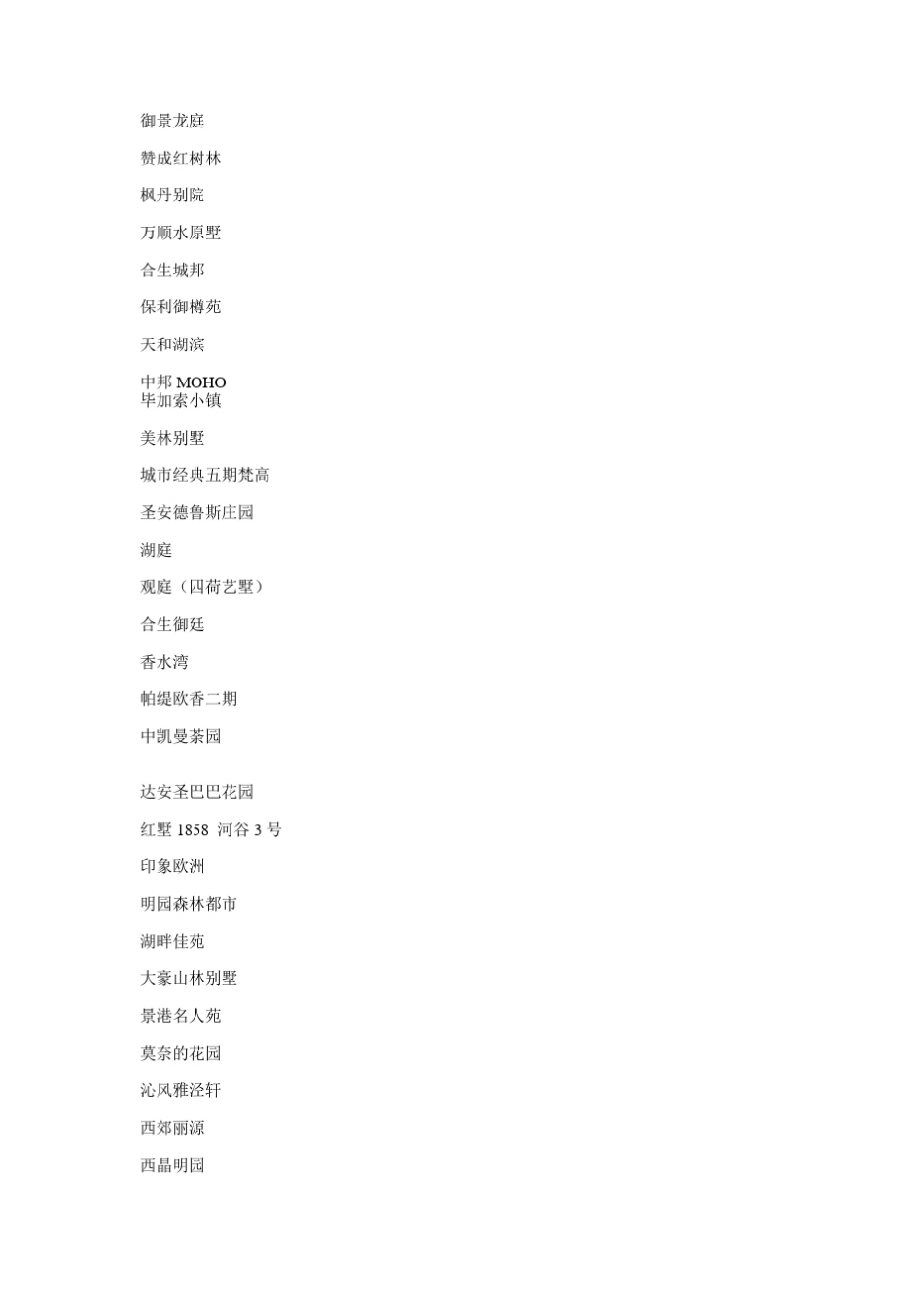 各地别墅案名_第2页