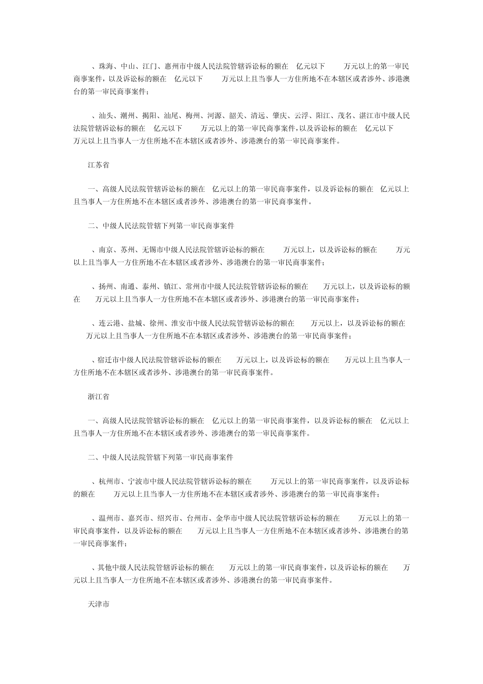 各地法院立案标准_第2页