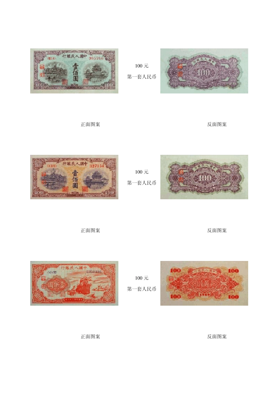 各套人民币图片大全_第2页