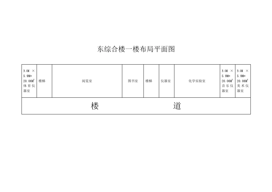各教学楼布局平面图_第1页