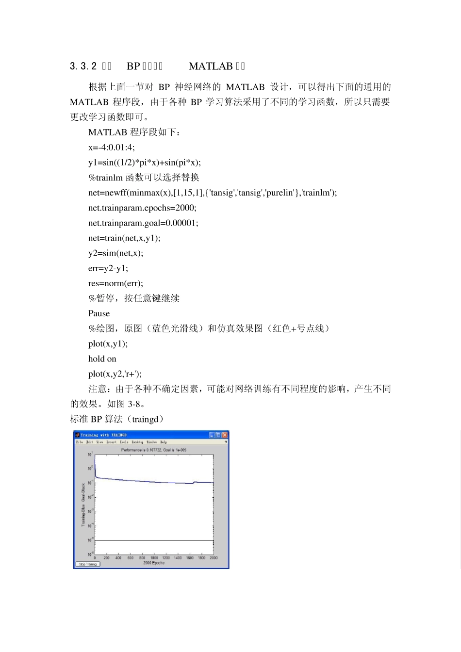 各种BP学习算法MATLAB仿真_第1页