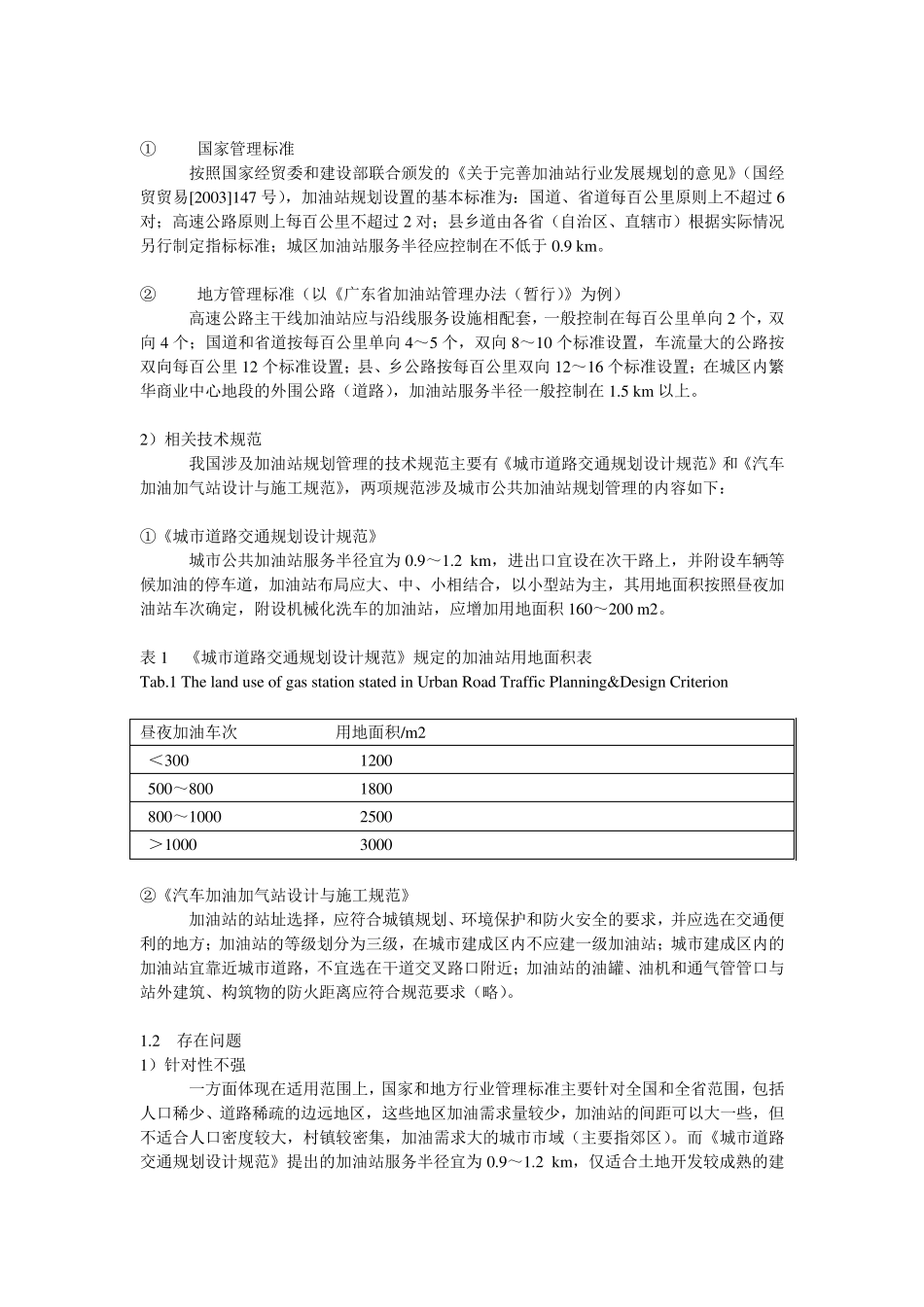 各种关于加油站的规范合集_第1页