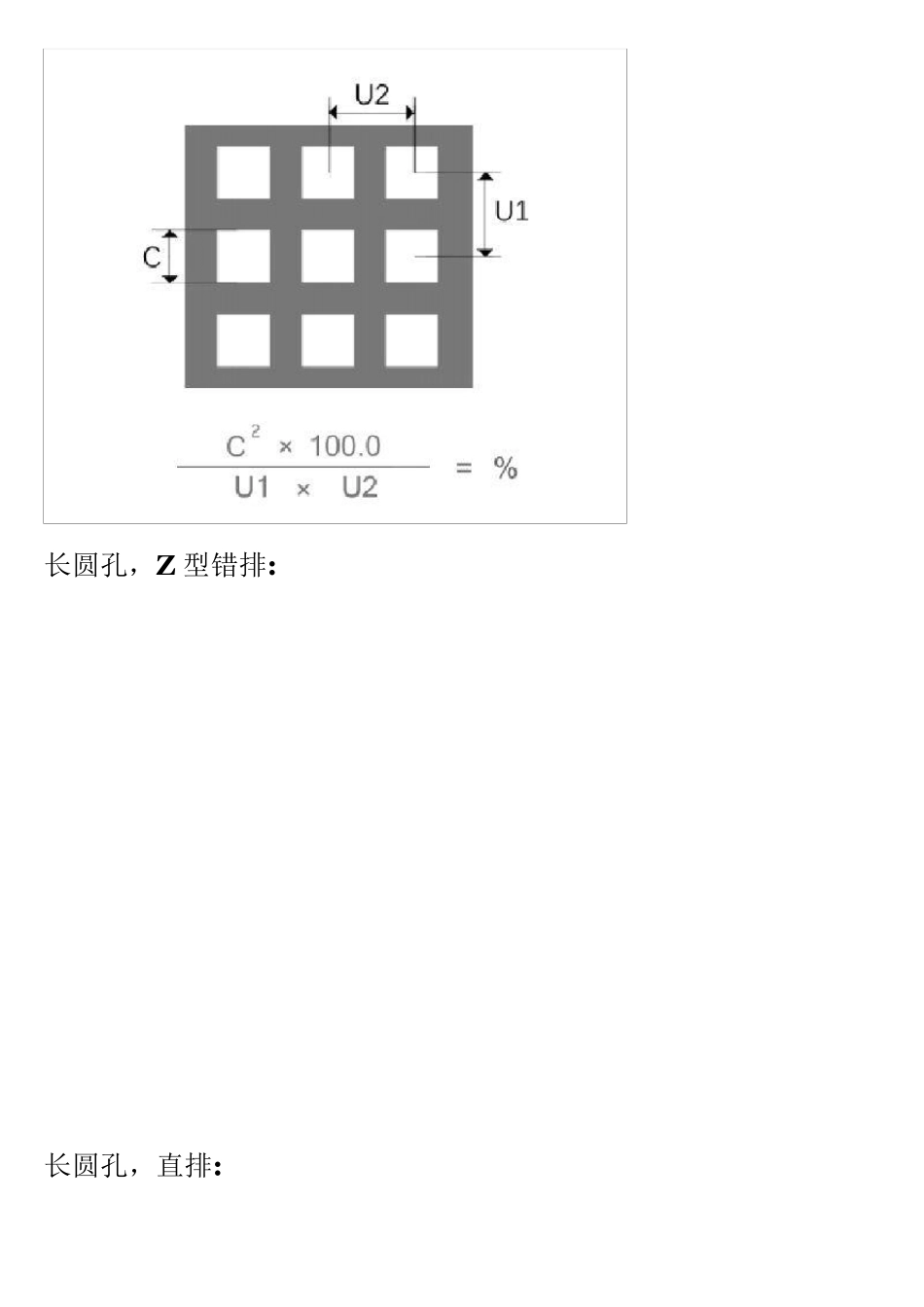 各种冲孔板开孔率计算公式_第3页