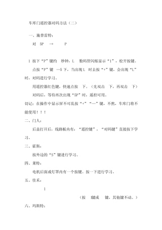 各种卷帘门配法