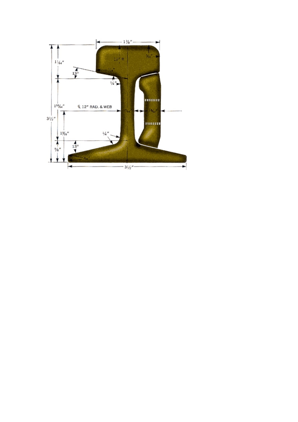 各种型号钢轨尺寸大全_第2页