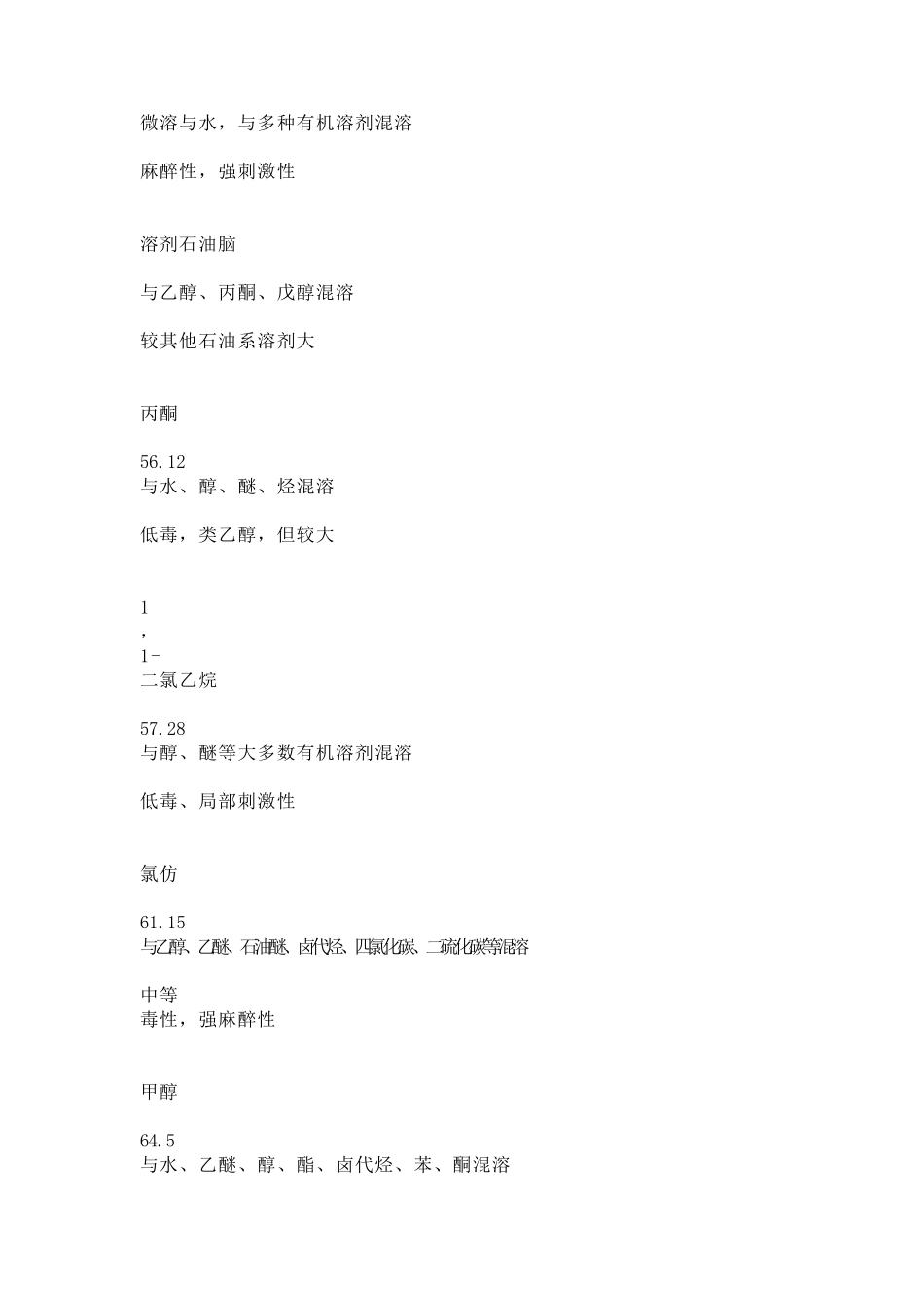 各种液体的沸点_第3页