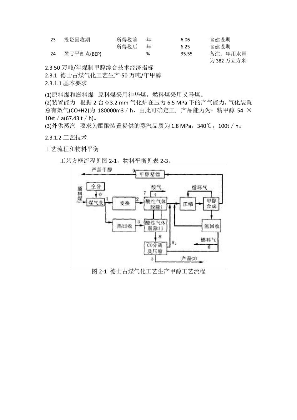 各种生产甲醇方法的计算_第3页