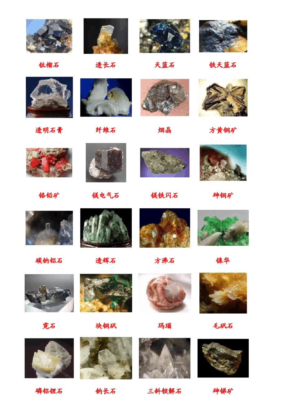 各种矿物矿石标本_第3页