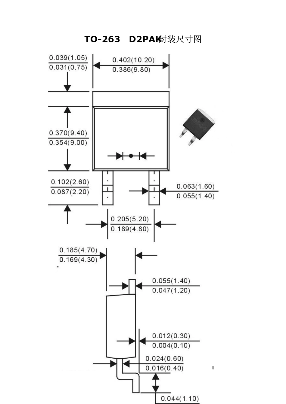 各种贴片封装尺寸图_第2页