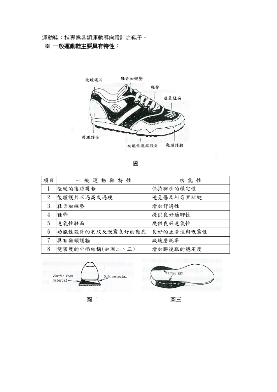 各种运动鞋设计重点_第1页