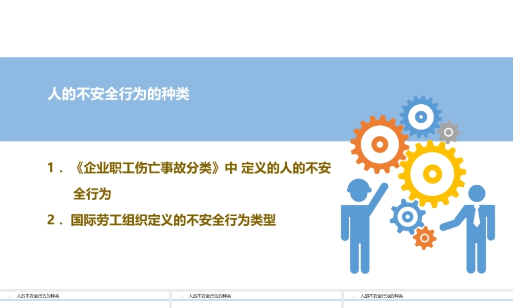 人的不安全行为的种类-2