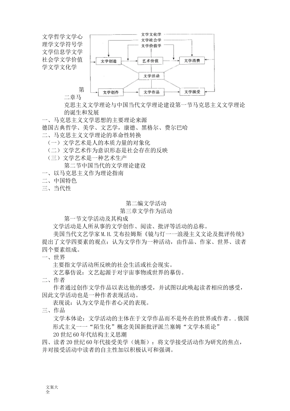 童庆炳《文学理论教程》提纲_第3页
