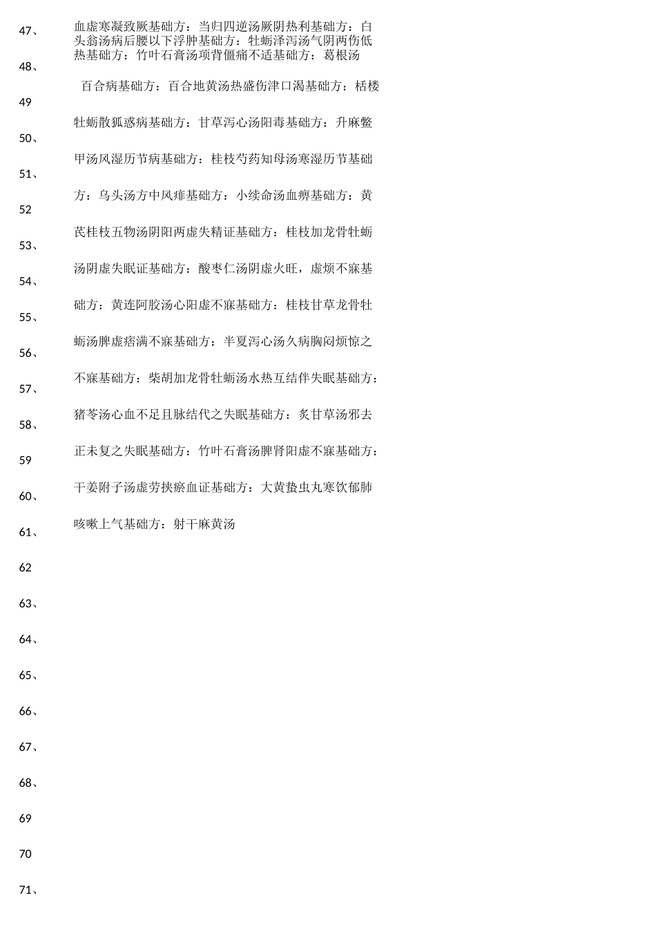 伤寒基础方伤寒核心方124首_第3页