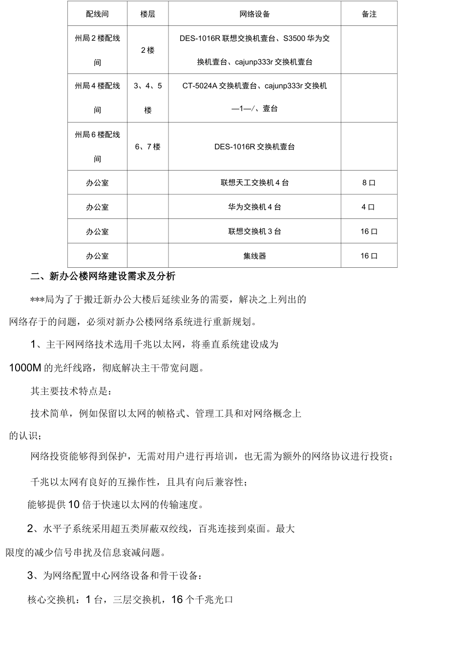 {信息化方案}新办公大楼网络信息化建设方案_第3页