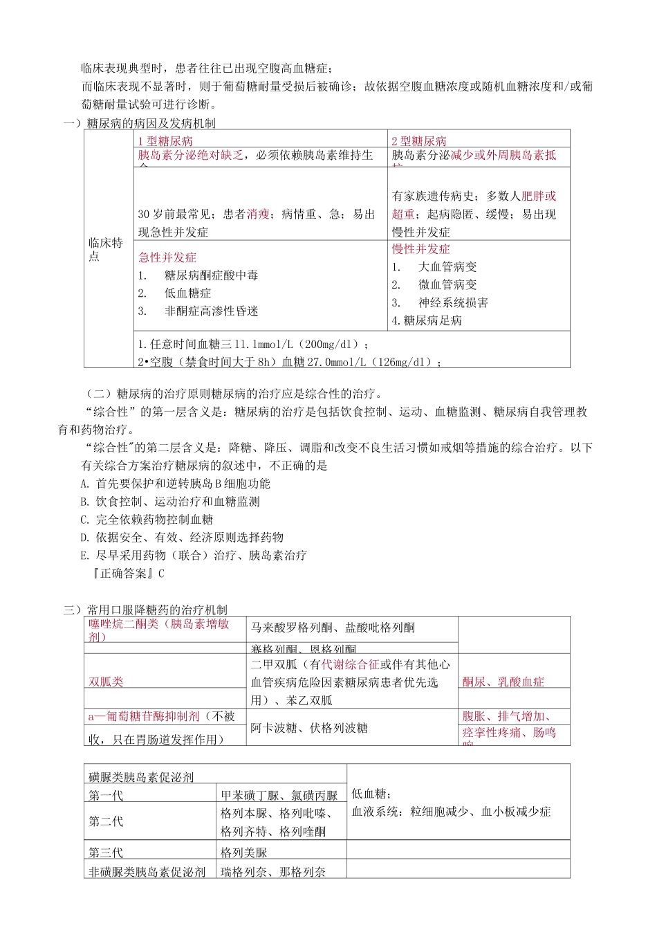 临床药物治疗学——内分泌及代谢性疾病的药物治疗_第3页