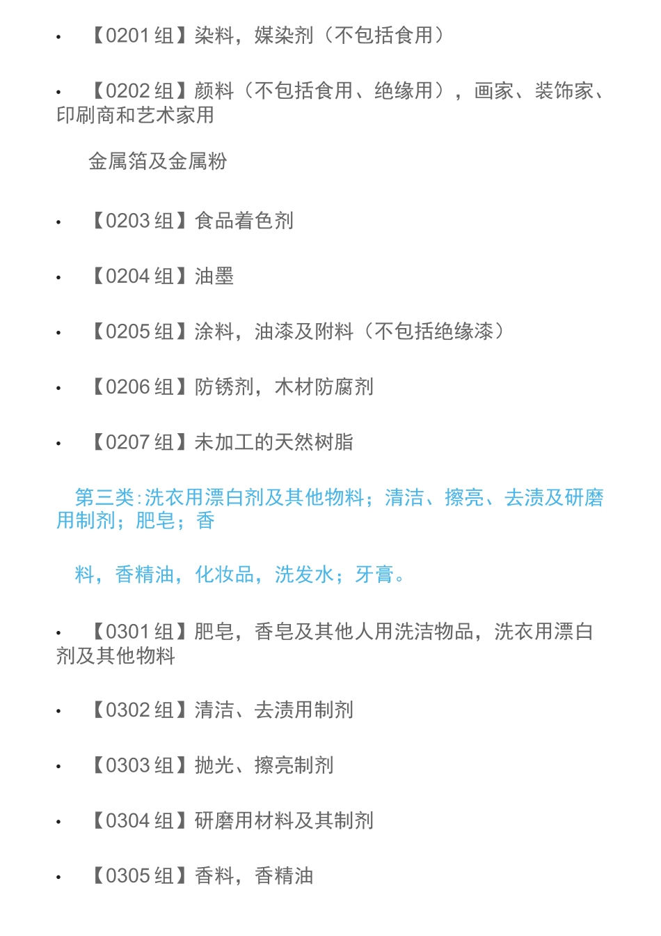 2020年最新商标分类表_第3页