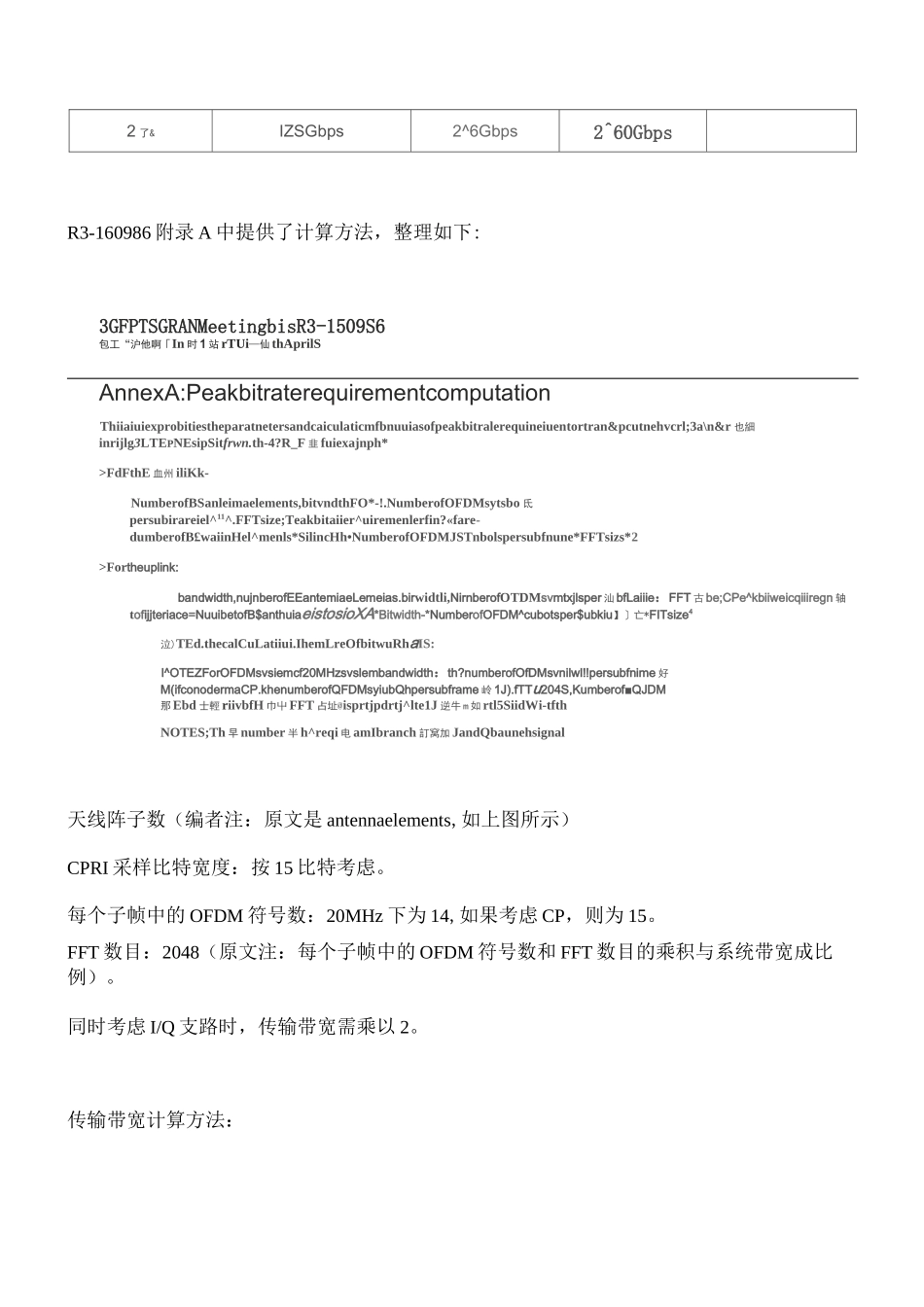 5G系统中BBU与RRU之间前传接口(CPRI)带宽计算_第3页