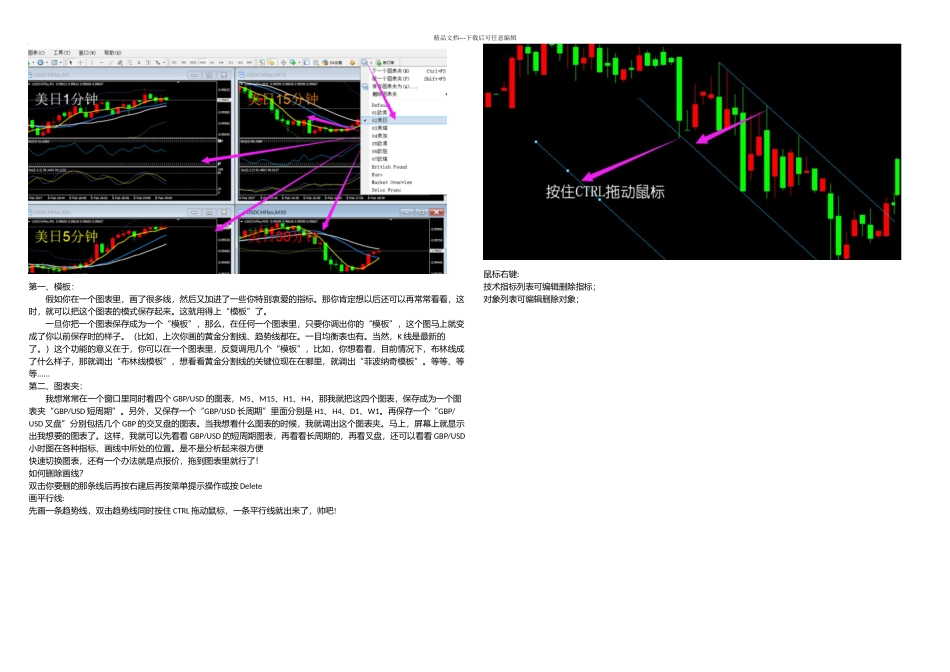 MT快捷键及操作技巧_第3页