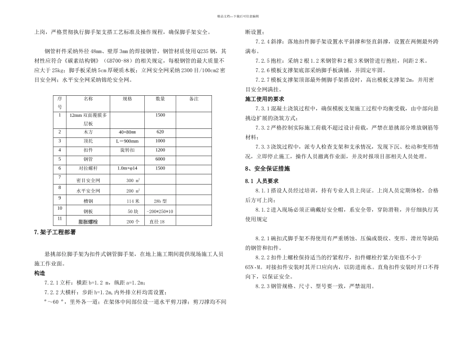 nengyuan模板支撑悬挑脚手架子方案_第3页
