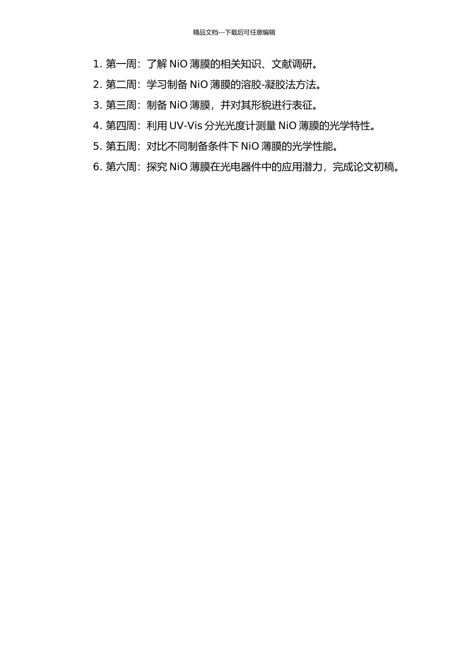 NiO薄膜的制备及其光学特性的研究的开题报告_第2页