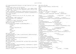NIT管理系统中信息技术的应用模拟题