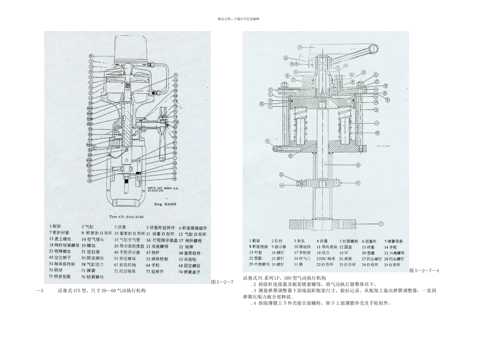 N型汽轮机阀门气动执行机构_第3页