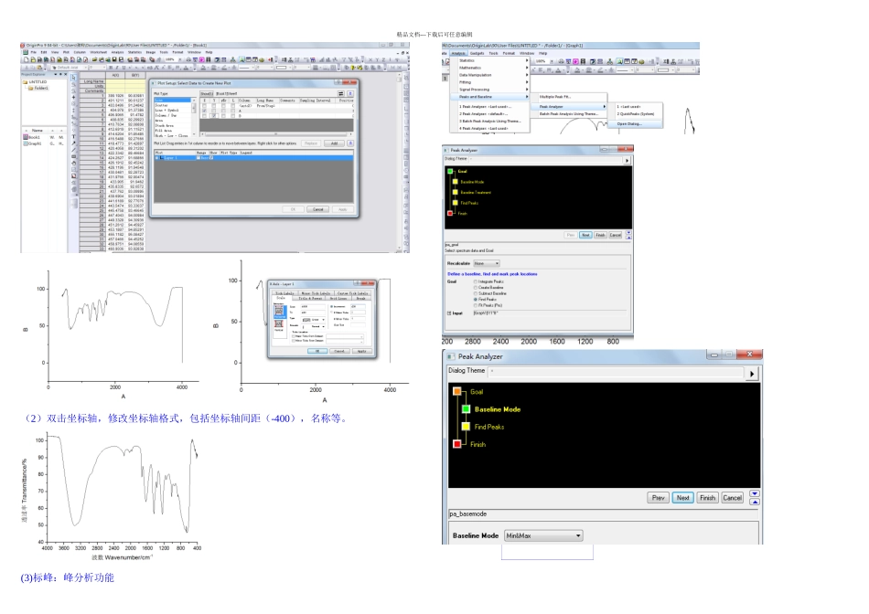 origin处理红外数据方法_第1页