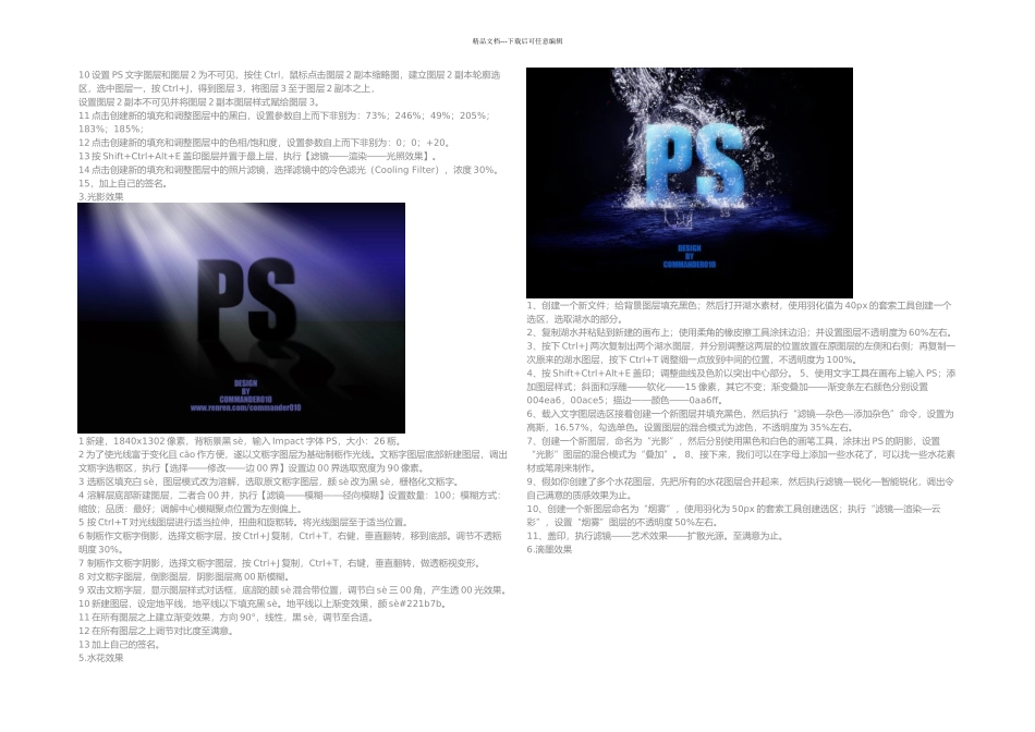 PS教程技术泼墨效果_第2页