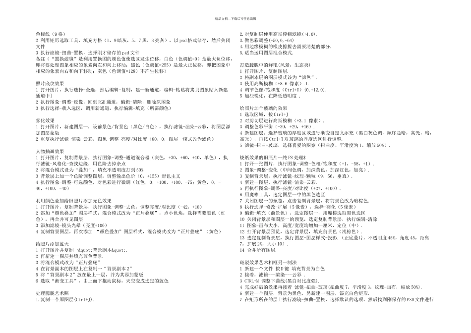 PS照片处理案例_第2页