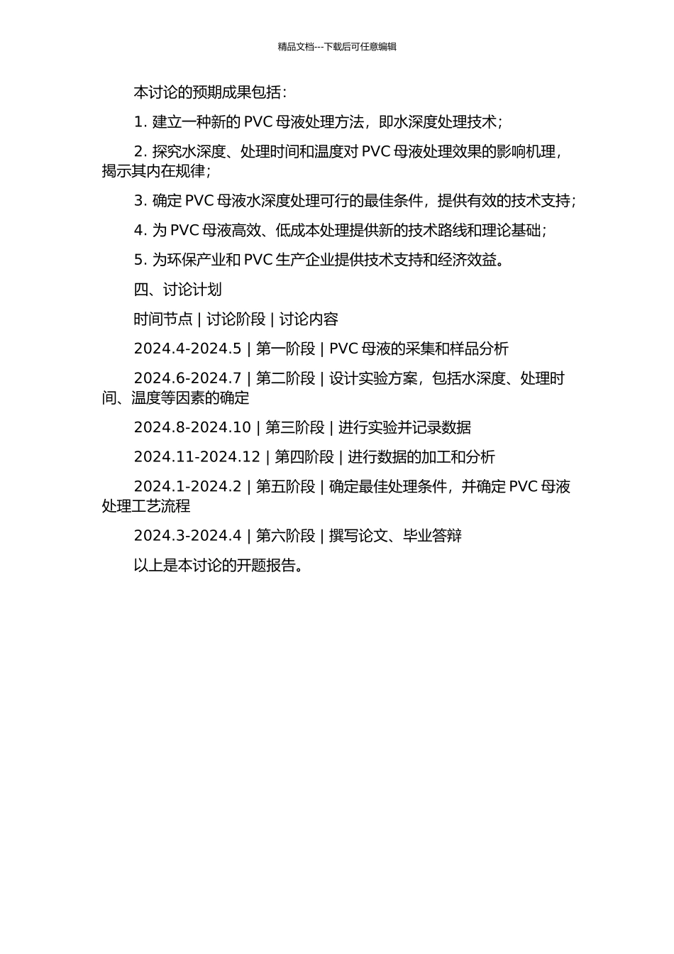PVC母液水深度处理技术应用研究的开题报告_第2页
