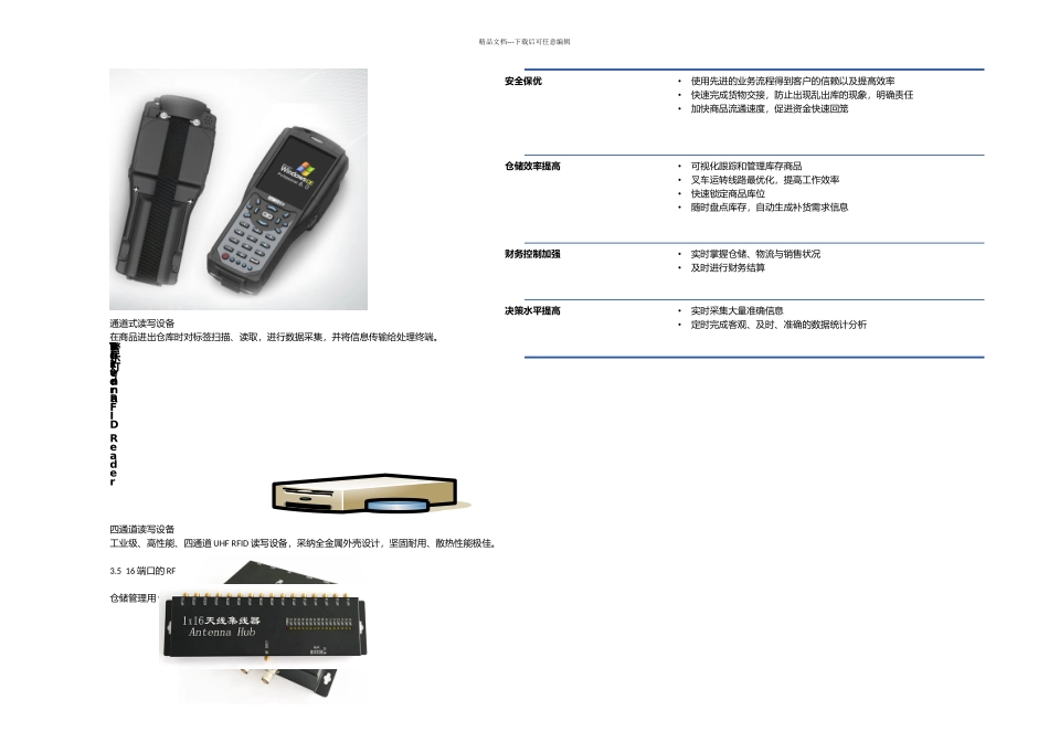 RFID仓储物流管理方案_第2页
