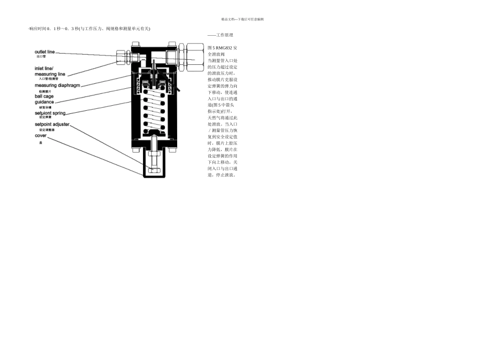 RMG调压装置操作维护规程_第3页