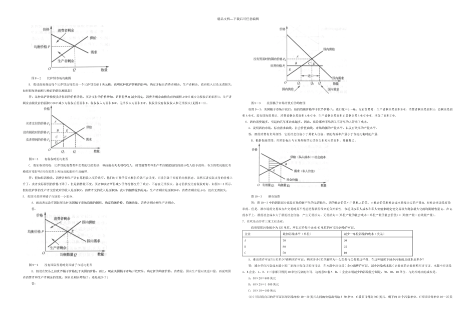 san曼昆经济学复习_第2页
