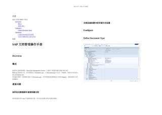 SAPDMSSAP文档管理系统DMS配置及操作手册Vtriggerlau