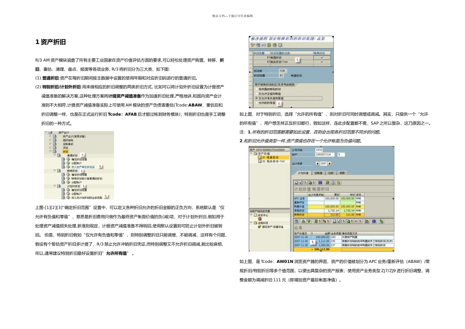 SAP固定资产的配置与逻辑_第1页