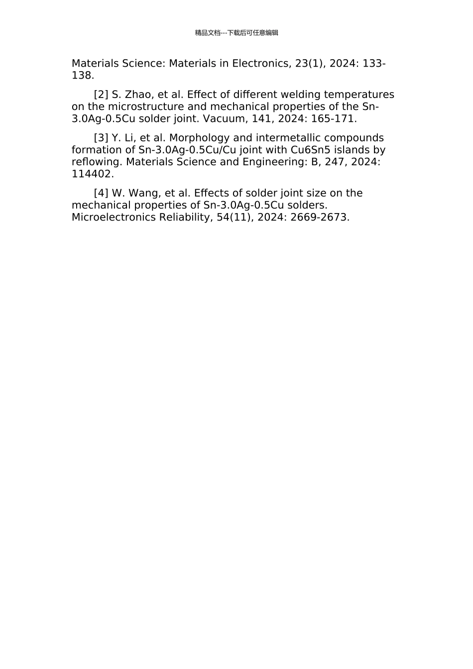 Sn-3.0Ag-0.5Cu合金粉尺寸对高密度LED焊点性能的影响的开题报告_第2页
