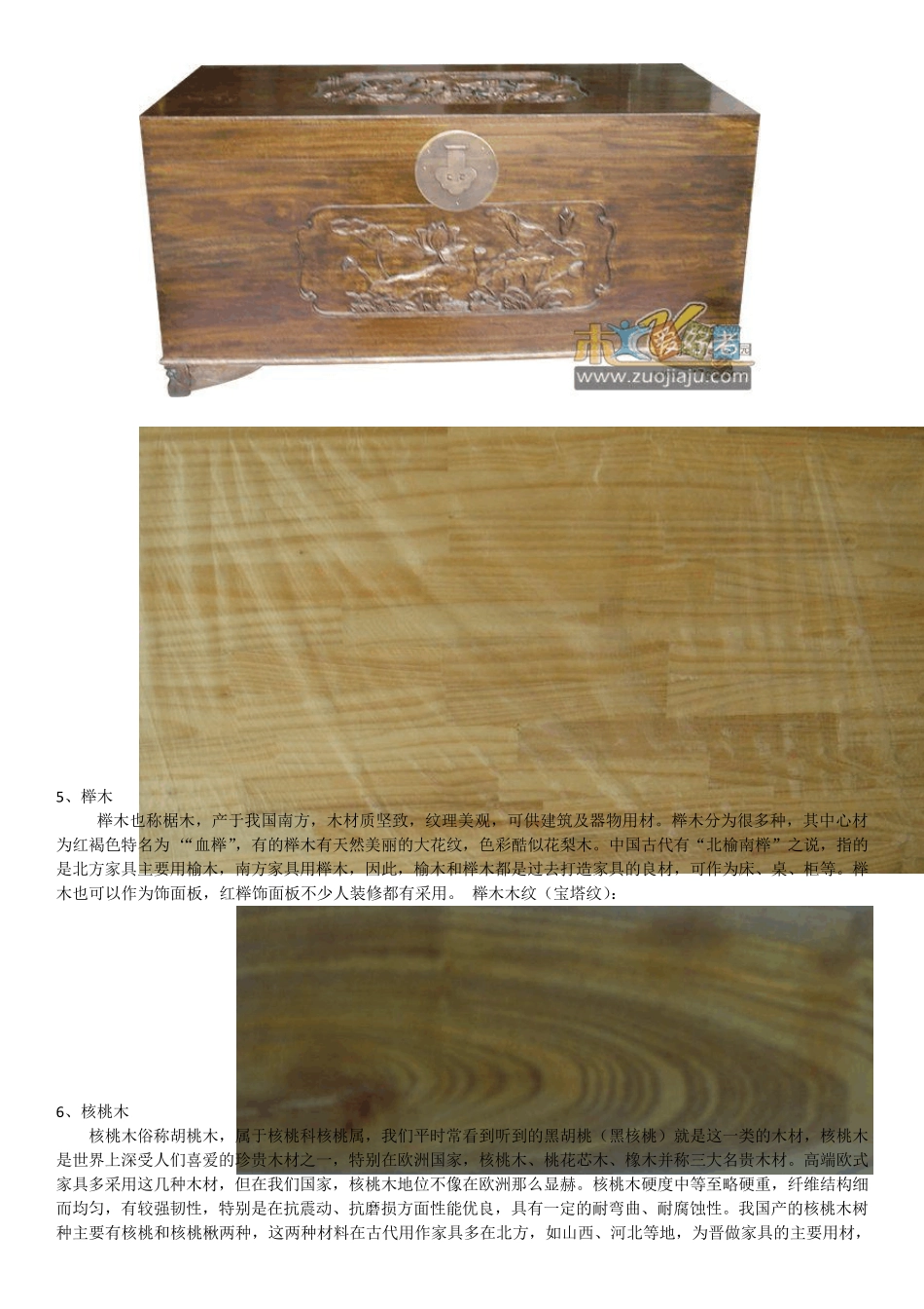 各类木材种类特征介绍(配图解)_第3页