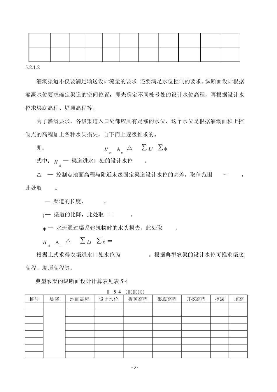 各级渠道纵横断面设计_第3页